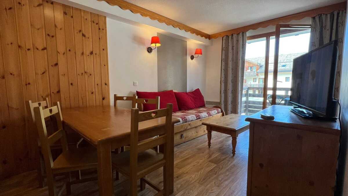 Appartement 2 chambres avec balcon, piscine partagée, Les Orres - Photo 2