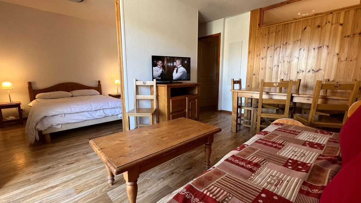 Appartement 2 chambres avec balcon, piscine partagée, Les Orres - Photo 7