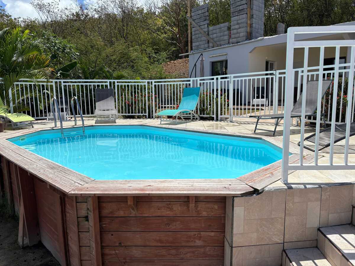 Villa 10 personnes à Deshaies, piscine privée ouverte toute l'année - Photo 21