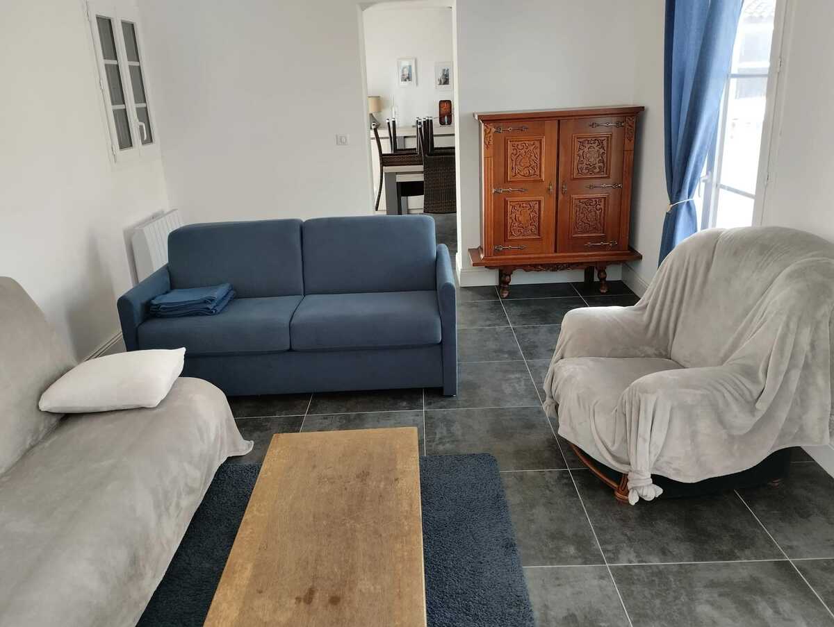 Maison 6 personnes à Saint-Pierre-d'Oléron, jardin et terrasse - Photo 2