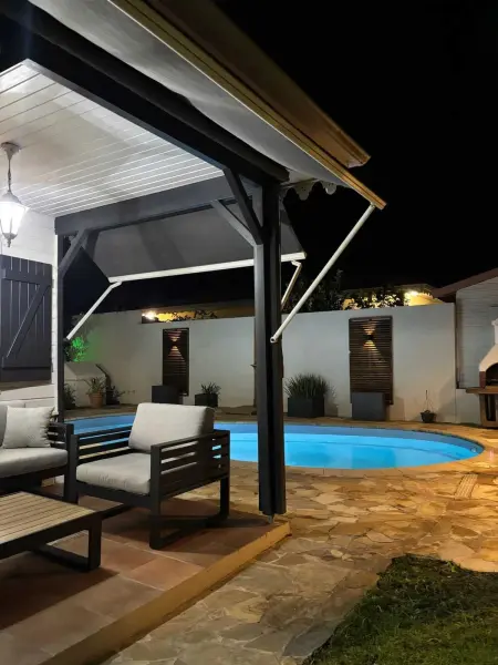 Villa spacieuse avec piscine à Saint-Pierre, Villa 6 personnes à Saint Pierre - Photo 8