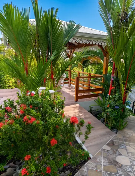 Studio Le Marin avec piscine privée et terrasse, Martinique : photo 14