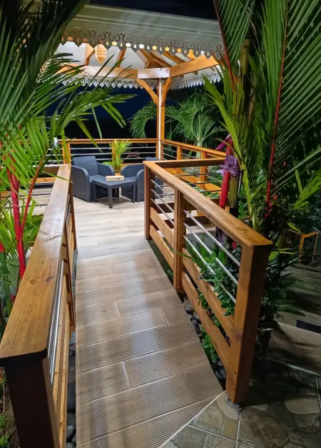 Studio Le Marin avec piscine privée et terrasse, Martinique : photo 16