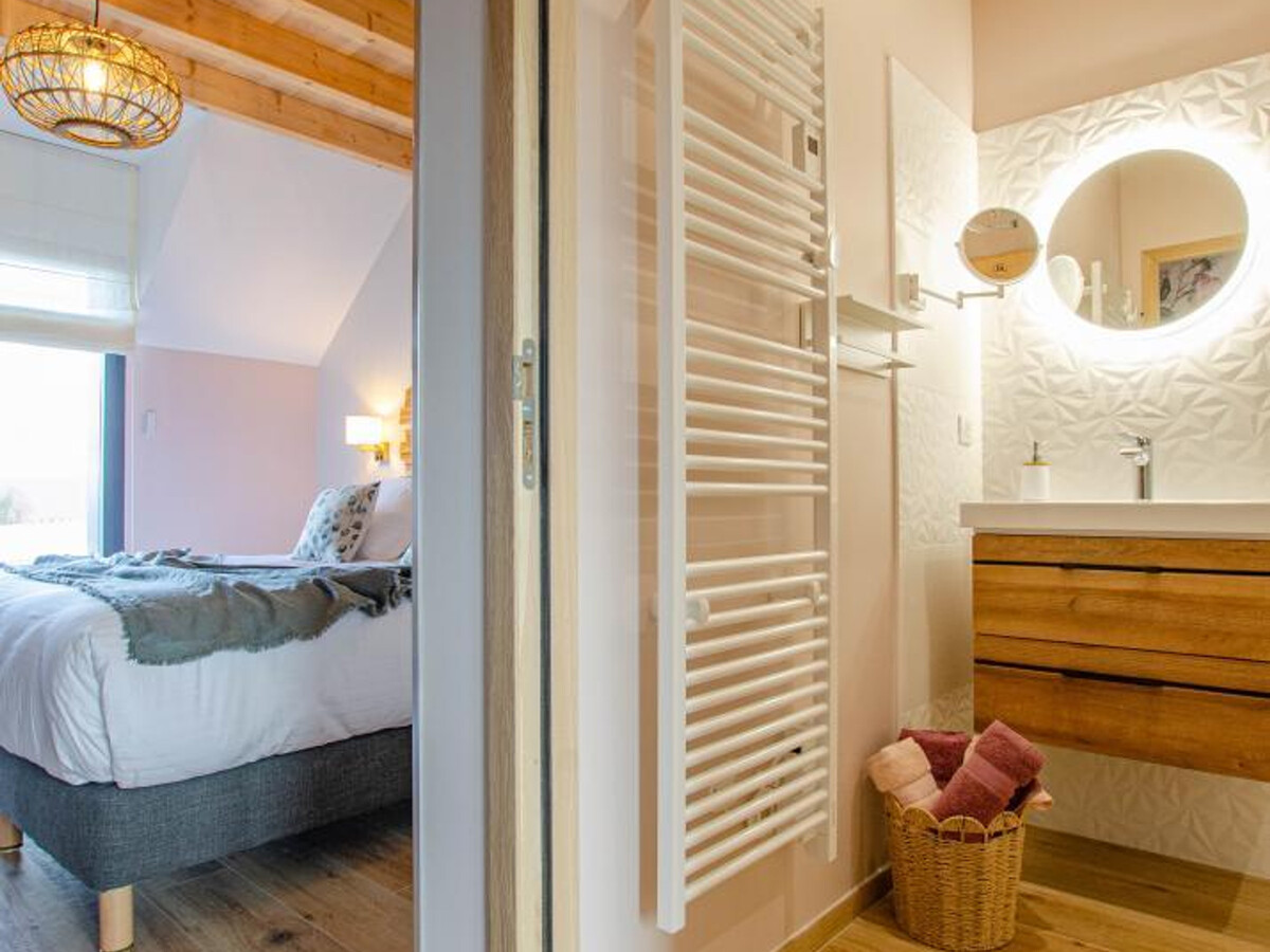 Gîte Éco-luxe 6 pers. avec piscine et spa à Laubressel - Photo 16