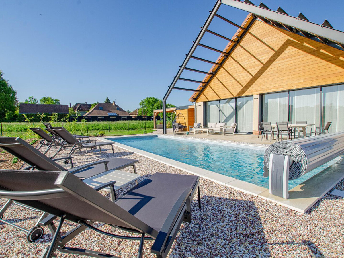 Gîte Éco-luxe 6 pers. avec piscine et spa à Laubressel - Photo 21