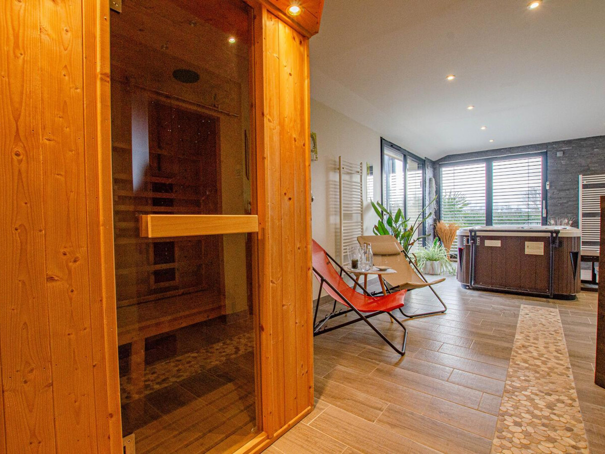 Gîte Éco-luxe 6 pers. avec piscine et spa à Laubressel - Photo 22
