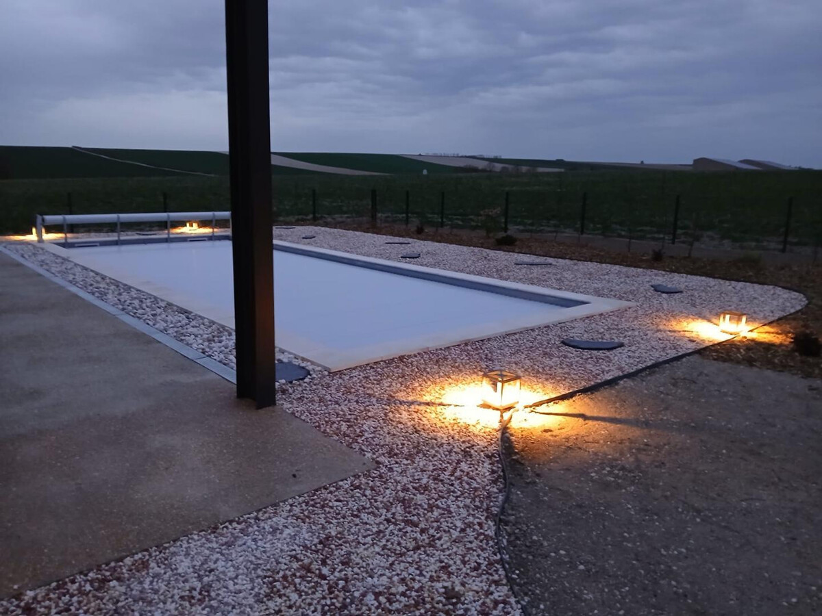 Gîte Éco-luxe 6 pers. avec piscine et spa à Laubressel - Photo 26