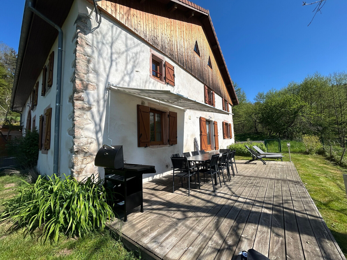 Gîte 10 pers en ancienne ferme, 4 chambres, vue vallée - Photo 1