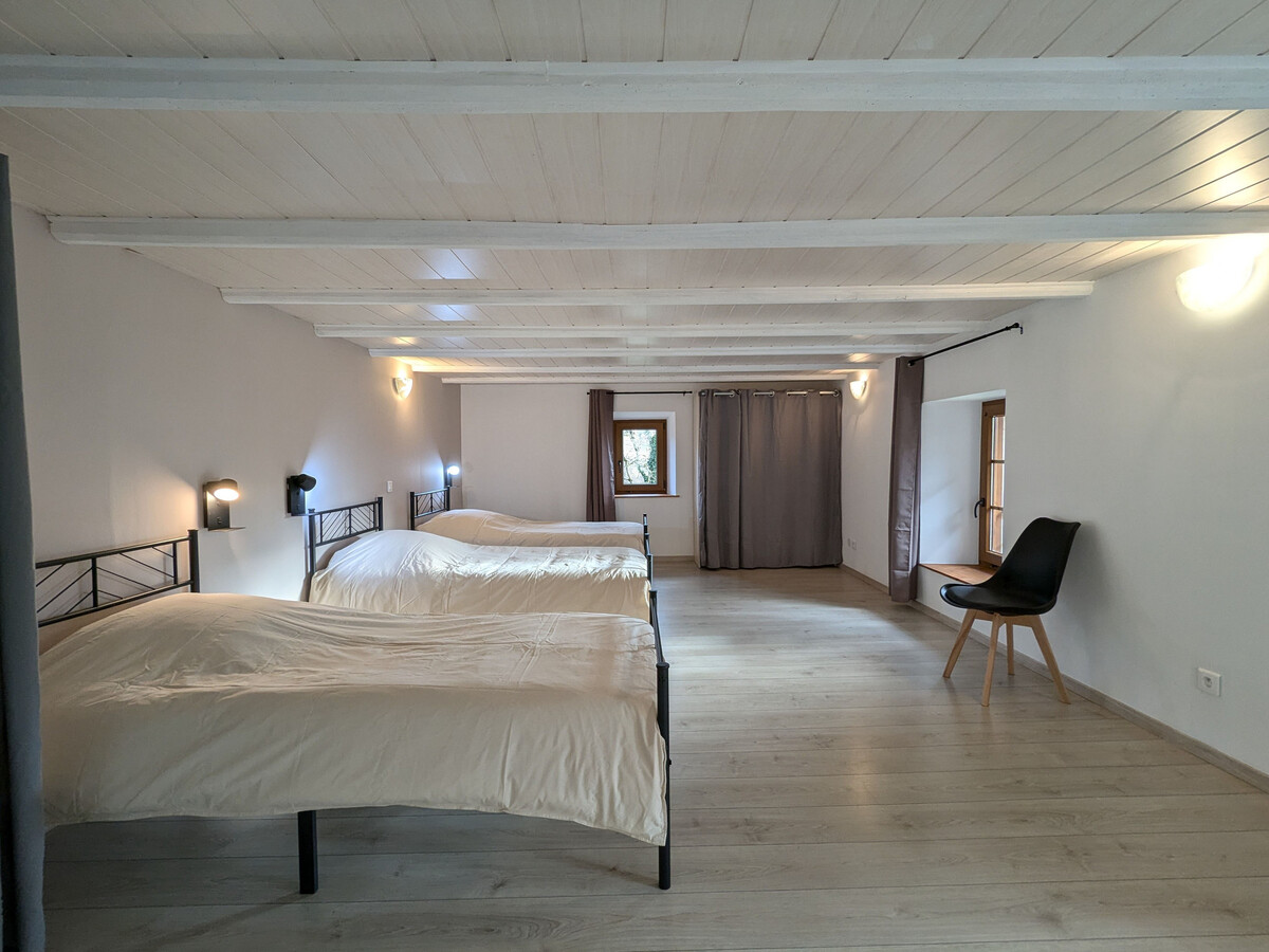 Gîte 10 pers en ancienne ferme, 4 chambres, vue vallée - Photo 27