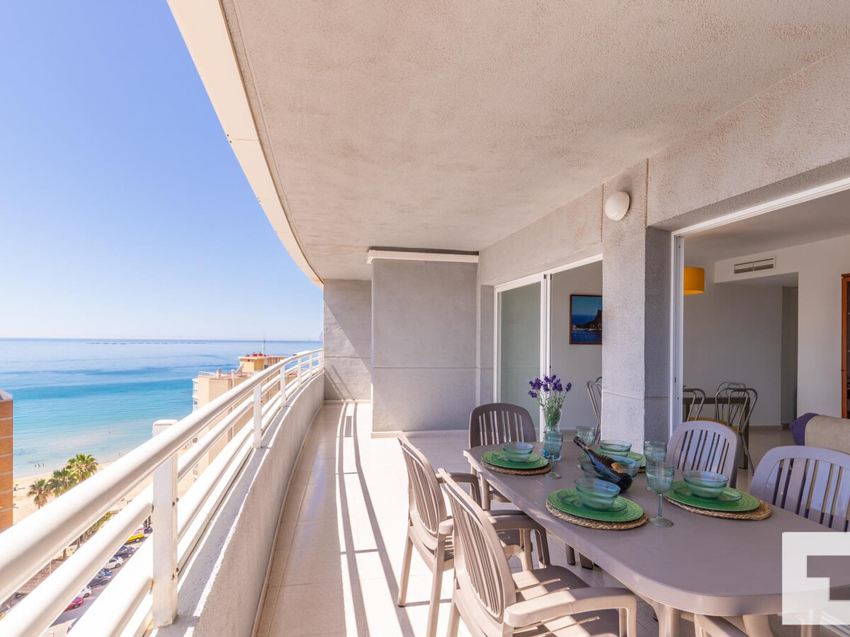 Appart 3 ch, 11e étage vue mer, piscine & tennis à Calpe - Photo 5