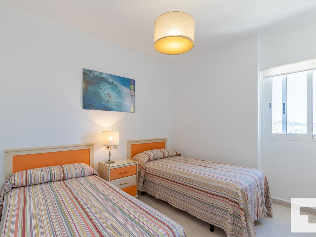 Appart 3 ch, 11e étage vue mer, piscine & tennis à Calpe - Photo 22