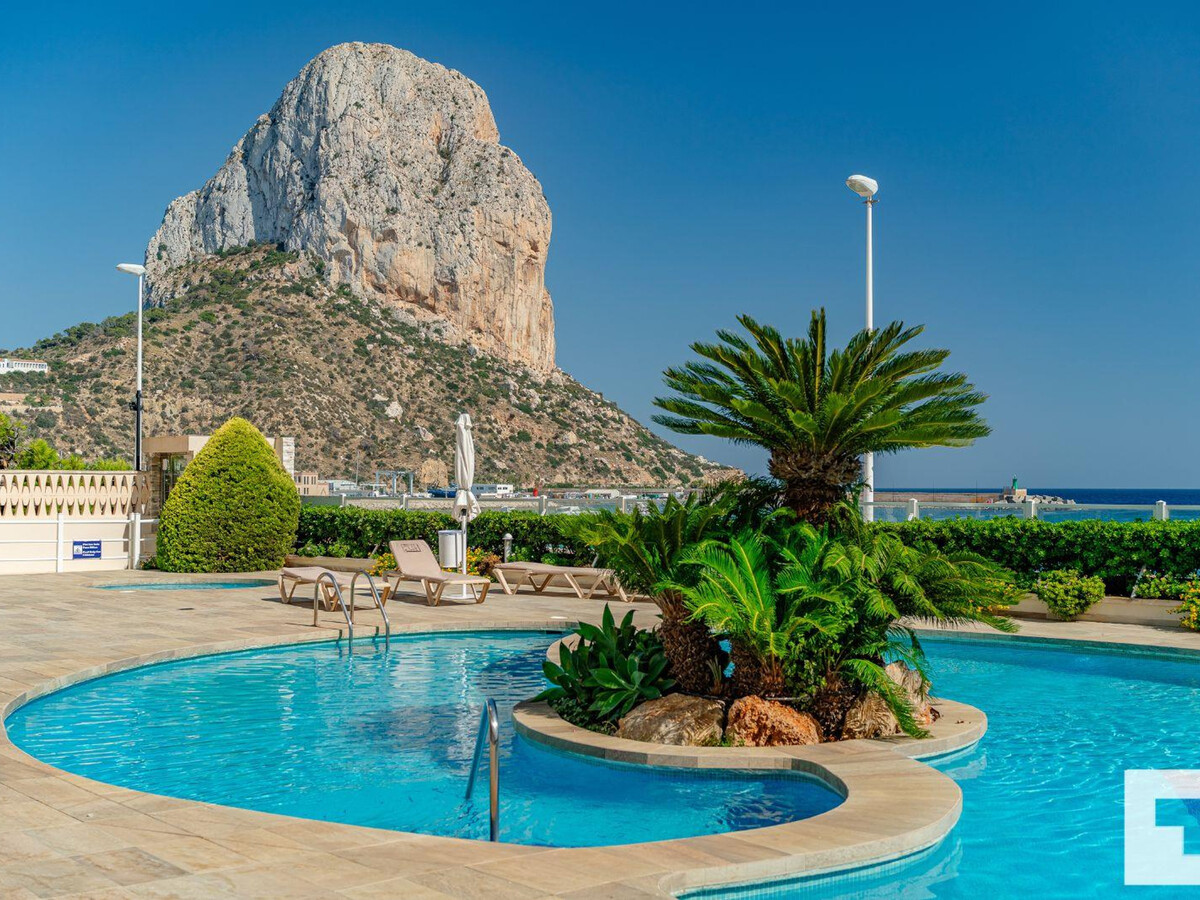 Appartement 3 chambres Calpe, terrasse vue mer et piscine - Photo 2