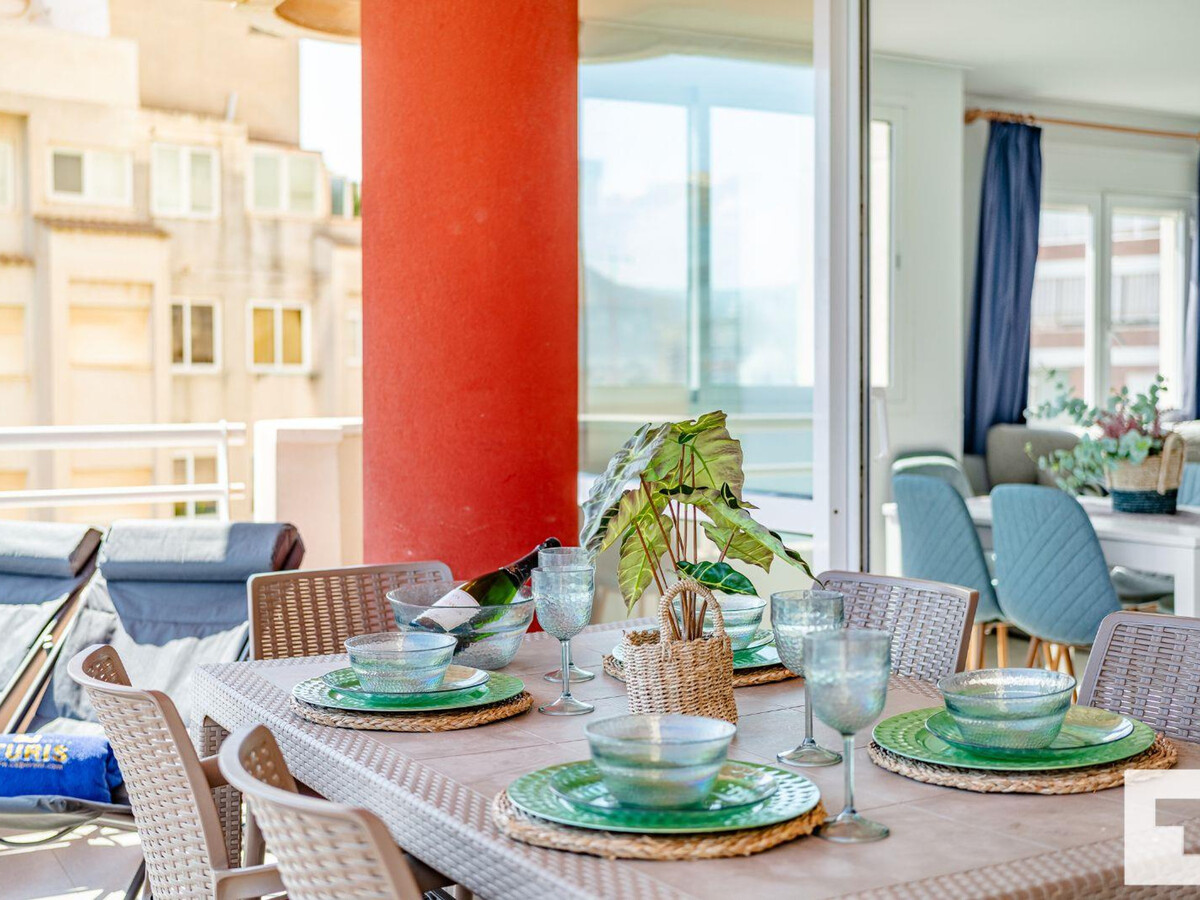 Appartement 3 chambres Calpe, terrasse vue mer et piscine - Photo 8