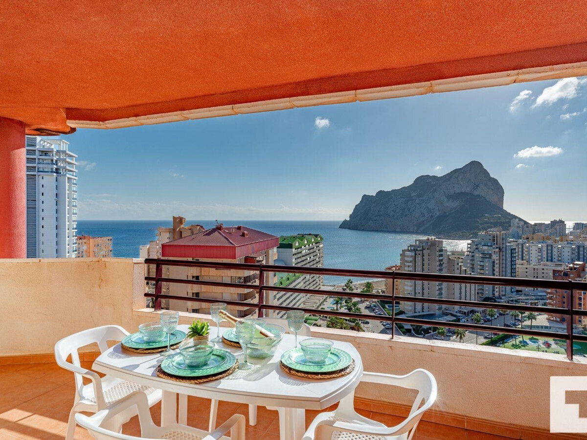 Appartement 4 pers. Calpe, 18e étage, 3 piscines près plage - Photo 7