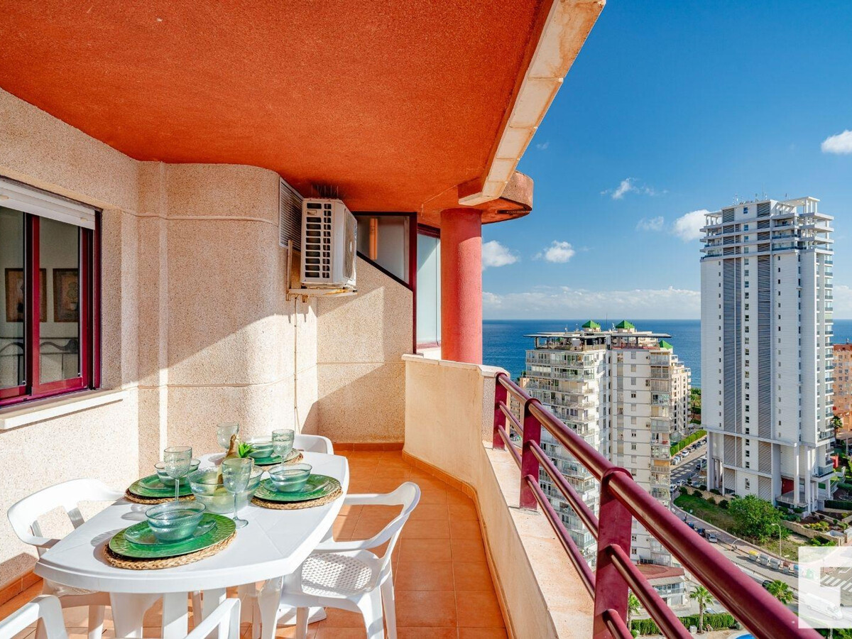 Appartement 4 pers. Calpe, 18e étage, 3 piscines près plage - Photo 19