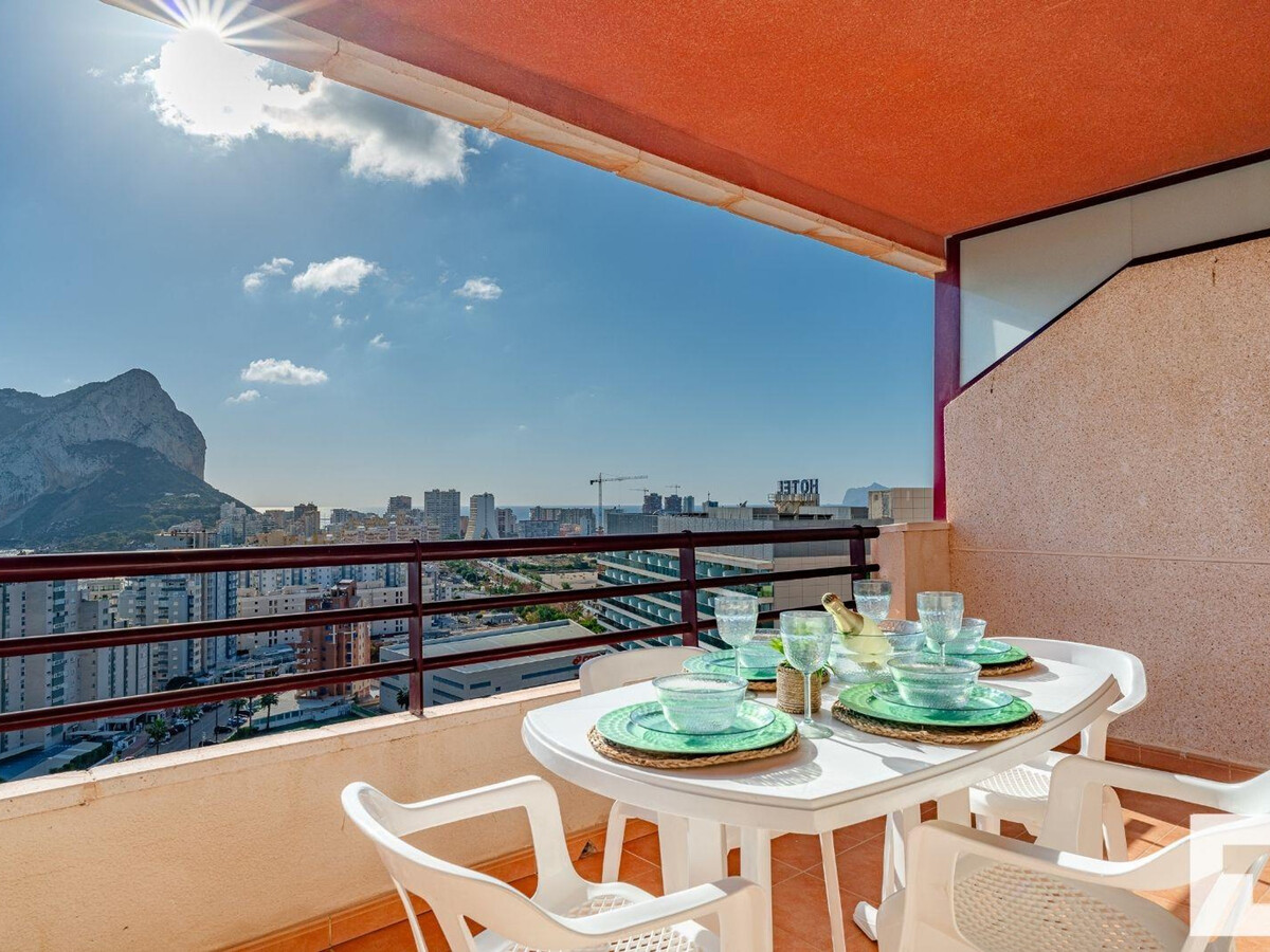Appartement 4 pers. Calpe, 18e étage, 3 piscines près plage - Photo 20