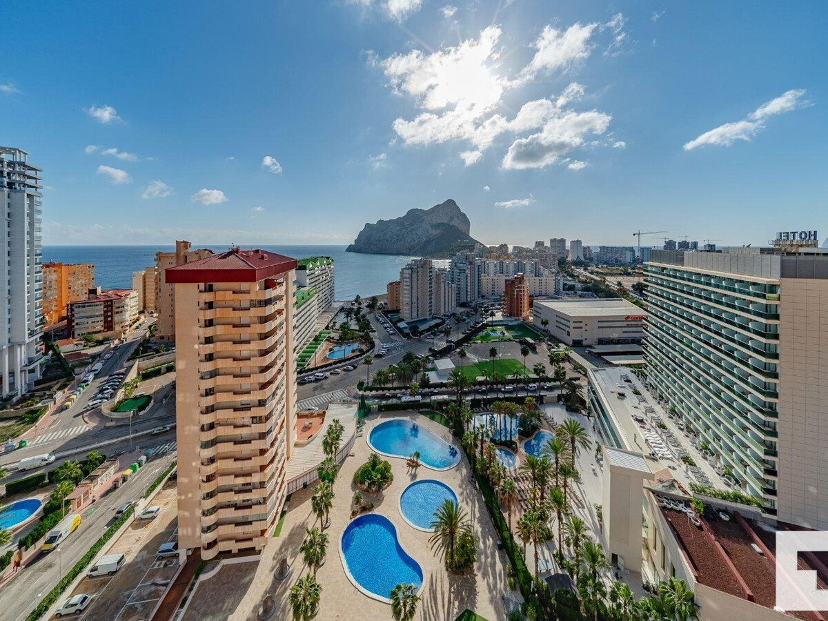 Appartement 4 pers. Calpe, 18e étage, 3 piscines près plage - Photo 23