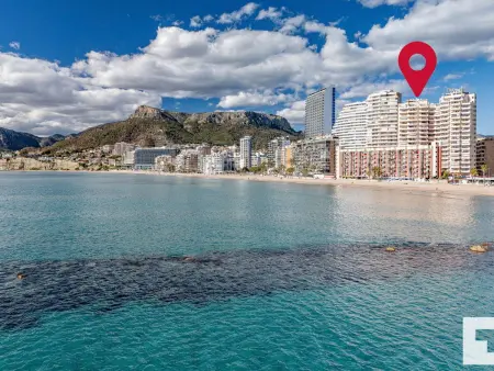 Location appartement à Calp, Appartement 2 chambres à Calpe avec piscine et Wi-Fi, proche plage