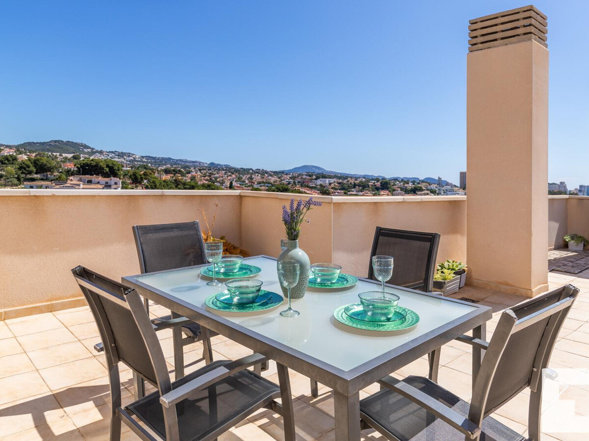 Appartement 6 pers., 8e étage, piscine et terrasse à Calpe - Photo 4