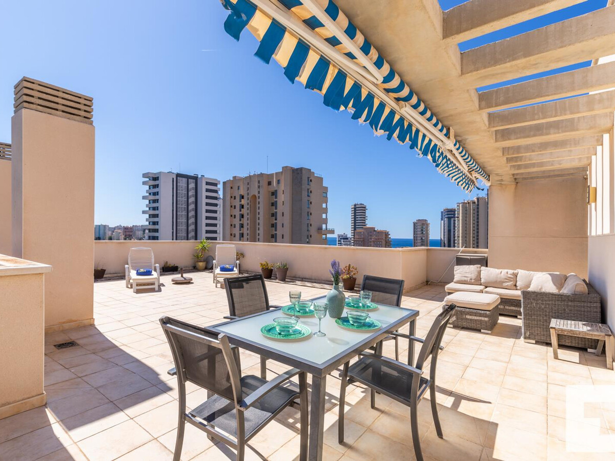 Appartement 6 pers., 8e étage, piscine et terrasse à Calpe - Photo 21