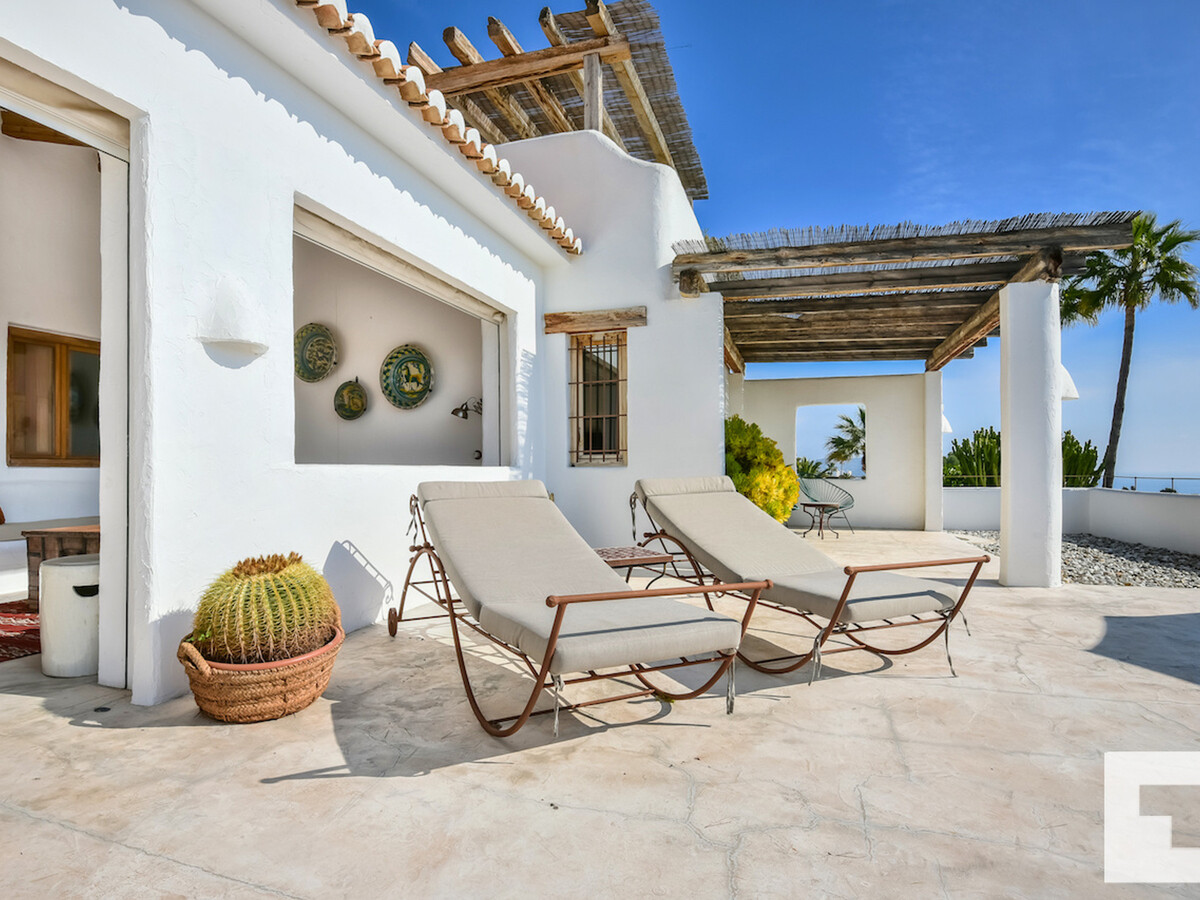 Villa ibicenco 6 pers. à Moraira, piscine vue Peñón - Photo 6