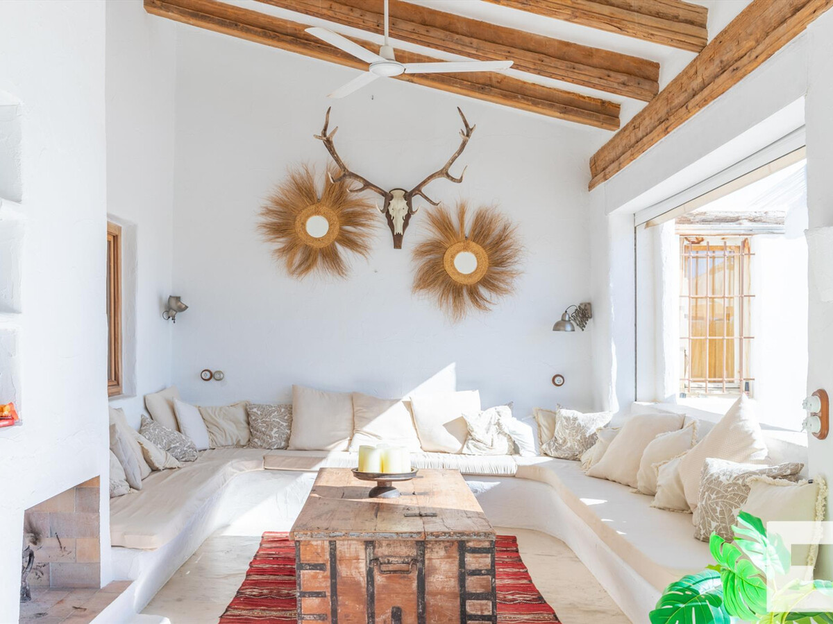 Villa ibicenco 6 pers. à Moraira, piscine vue Peñón - Photo 11