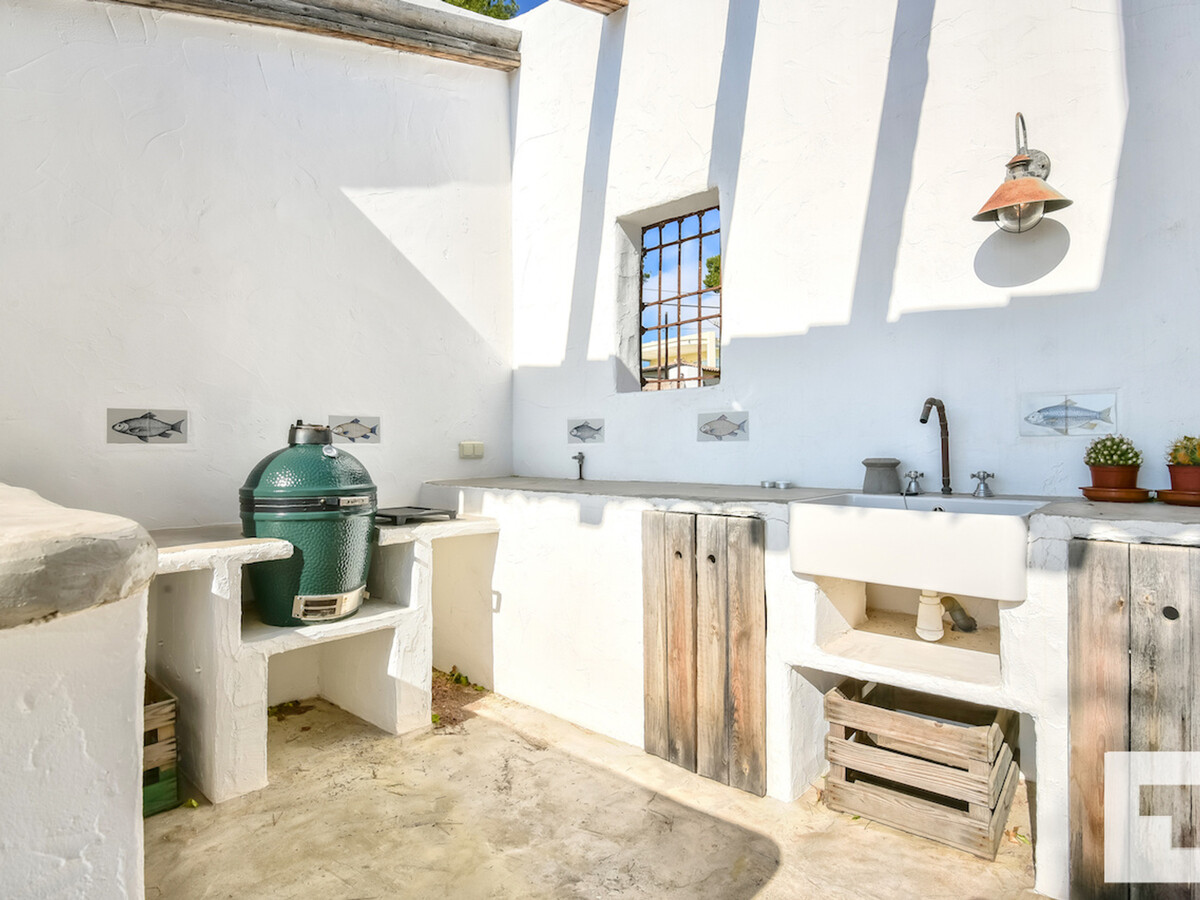 Villa ibicenco 6 pers. à Moraira, piscine vue Peñón - Photo 17