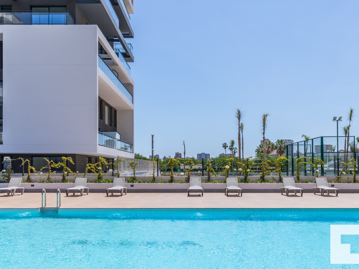 Appartement moderne 2 chambres avec piscine à Calpe - Photo 2