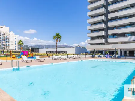 Location appartement à Calp, Appartement de luxe moderne avec piscine, climatisation et Wi-Fi à Calpe, près de la plage