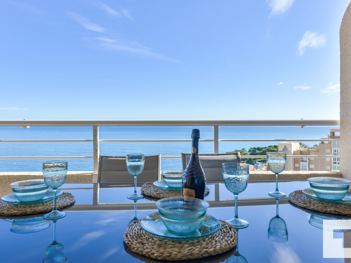 Appartement vue mer à Calpe, 15e étage, piscine - Photo 1