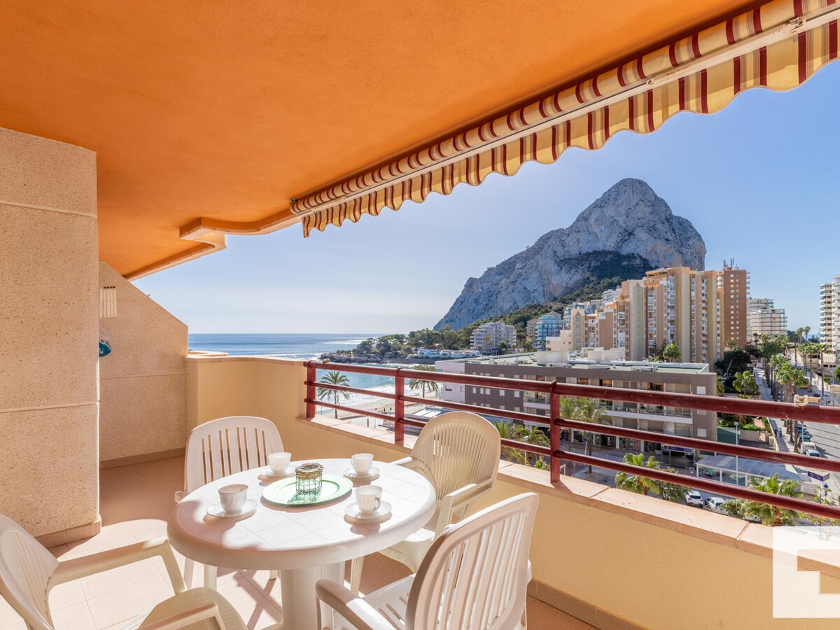 Appartement vue Peñón de Ifach, 1ère ligne plage, Calp - Photo 5