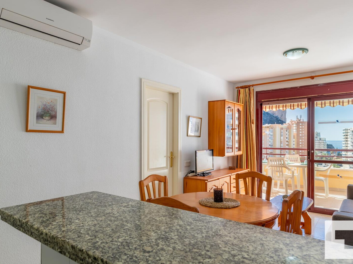 Appartement vue Peñón de Ifach, 1ère ligne plage, Calp - Photo 11