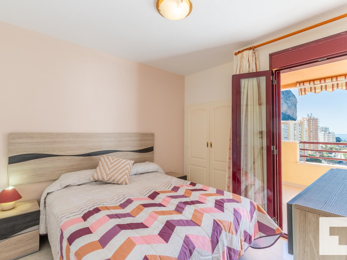 Appartement vue Peñón de Ifach, 1ère ligne plage, Calp - Photo 13