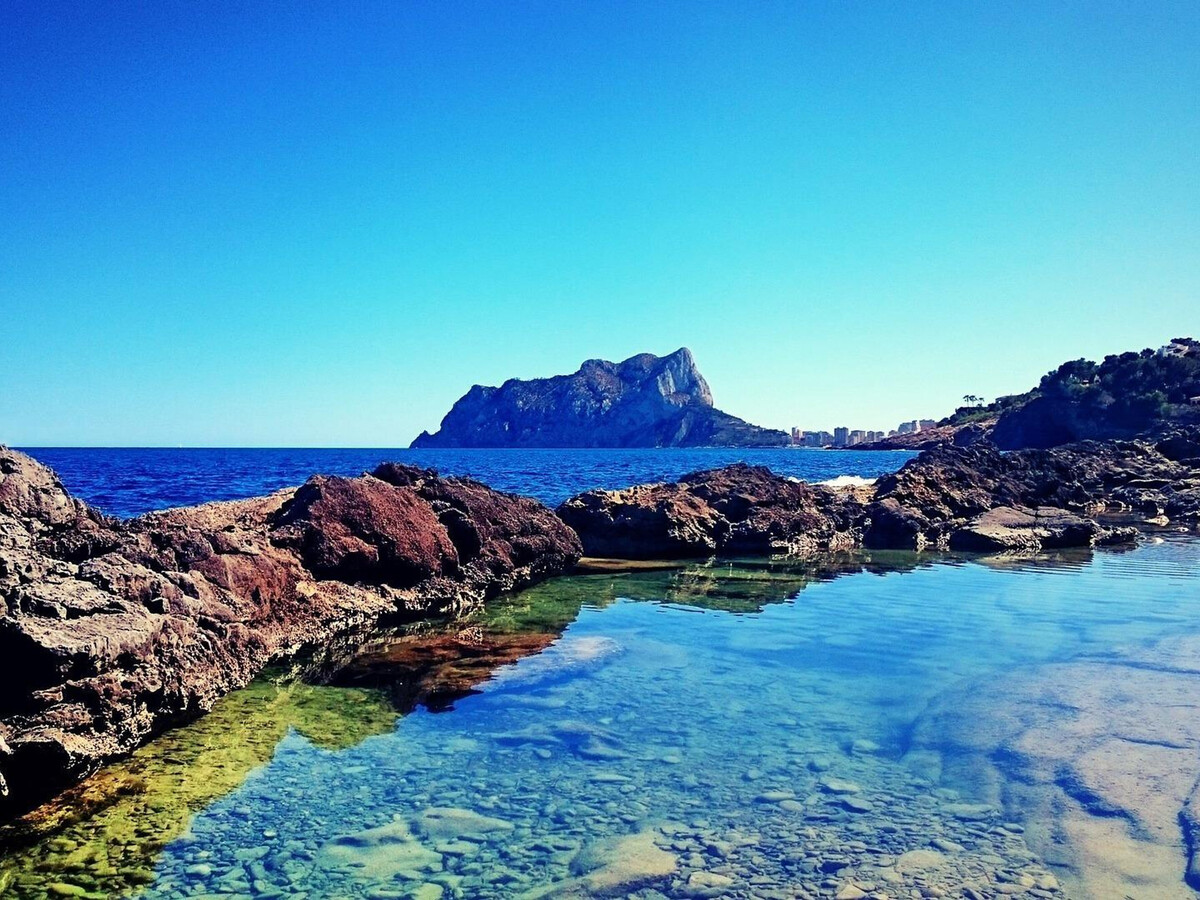 Appartement vue Peñón de Ifach, 1ère ligne plage, Calp - Photo 30