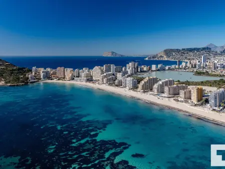 Location appartement à Calp, Appartement à Calp proche plage pour 4 personnes, climatisation et Wi-Fi