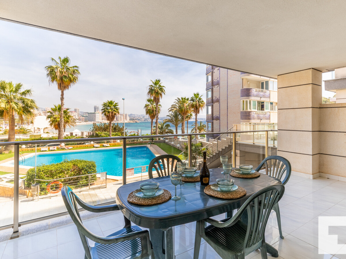 Appartement front de mer à Calpe, 1 chambre avec piscine - Photo 3