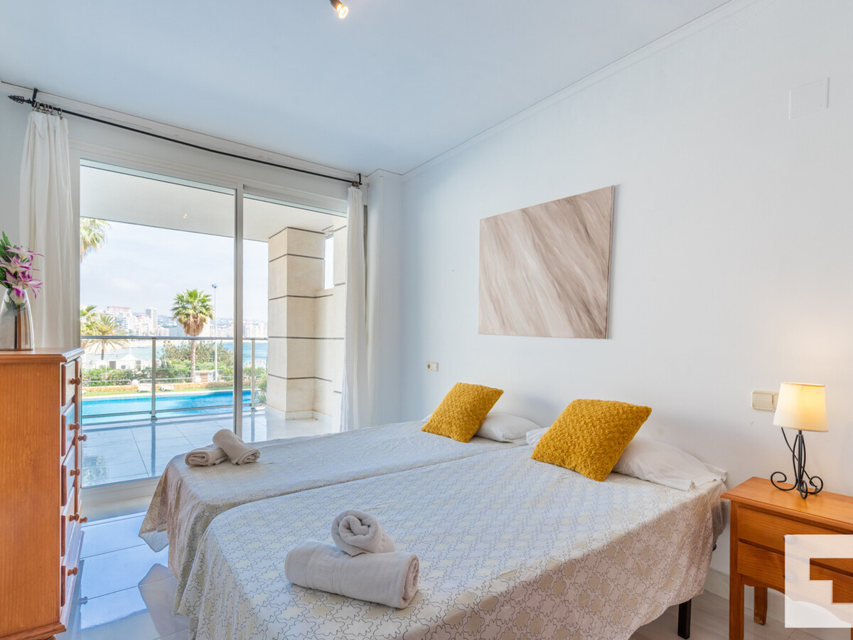 Appartement front de mer à Calpe, 1 chambre avec piscine - Photo 13
