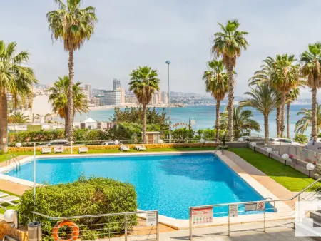 Location appartement à Calp, Appartement bord de mer à Calpe avec piscine, clim et Wi-Fi