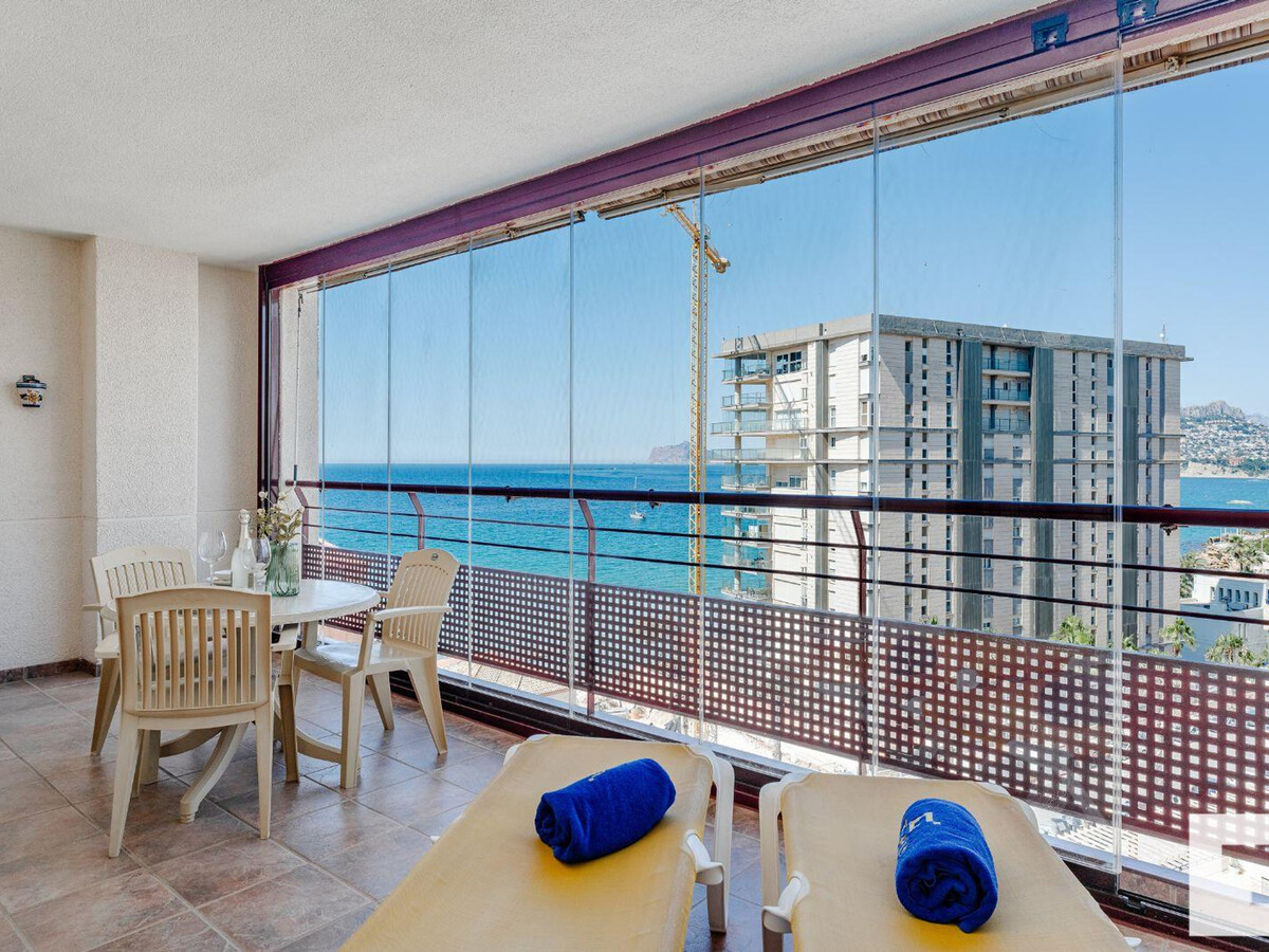 Appartement 9e étage vue mer à Calp, climatisé - Photo 5