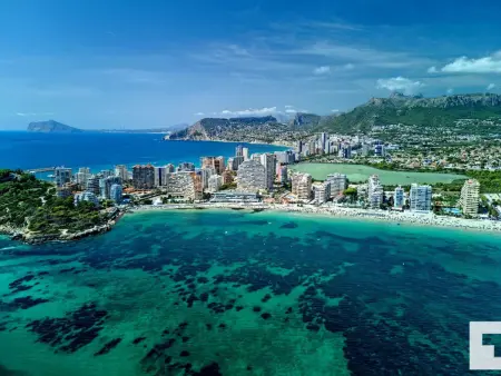 Location appartement à Calp, Appartement au bord de mer à Calpe avec wifi