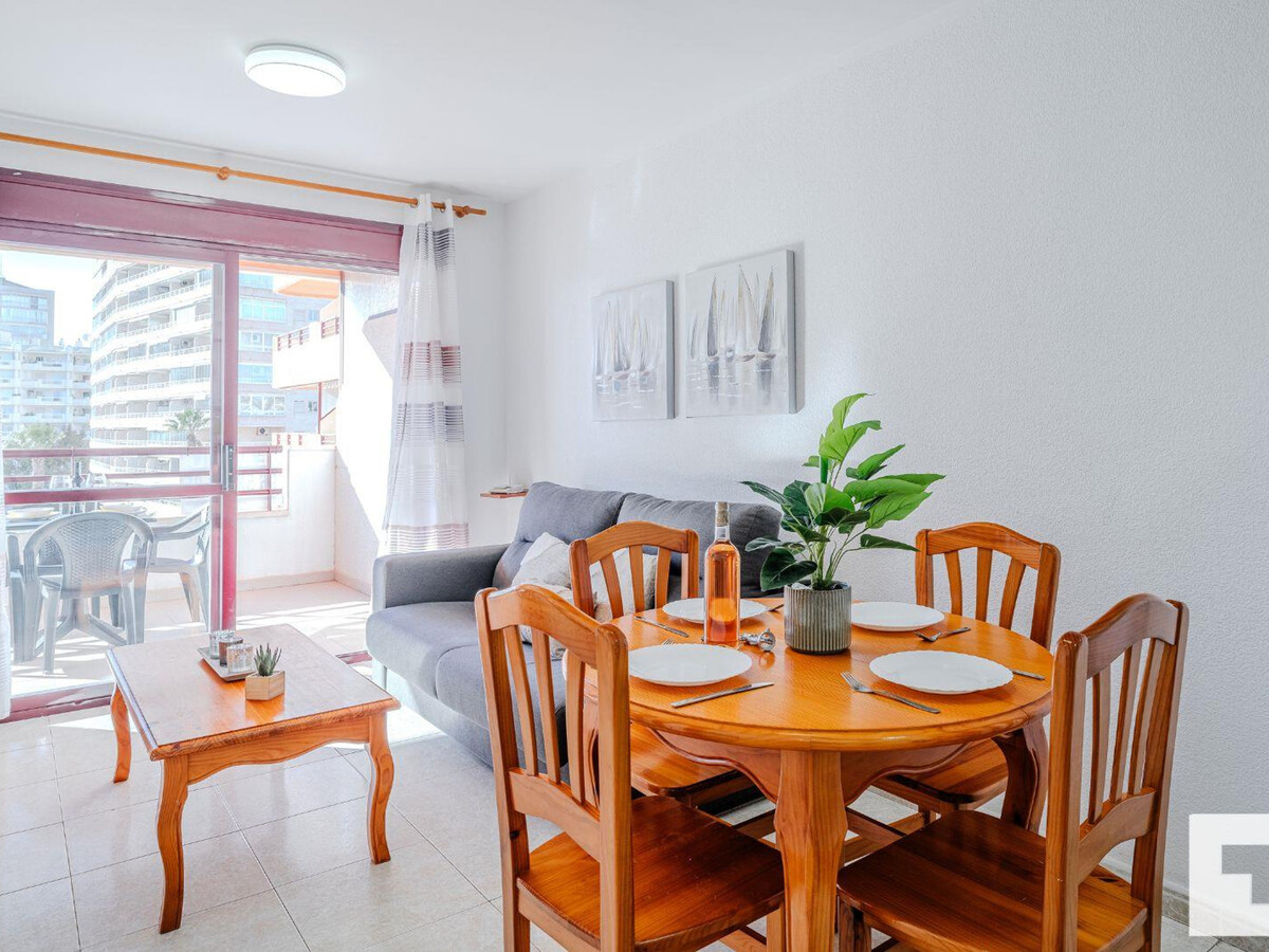 Appartement face à la mer à Calpe, 4 pers, terrasse vue baie - Photo 12
