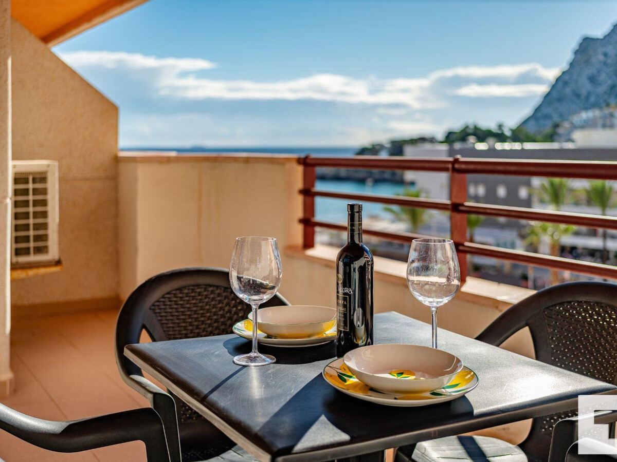 Appartement face à la mer à Calpe, 4 pers, terrasse vue baie - Photo 24