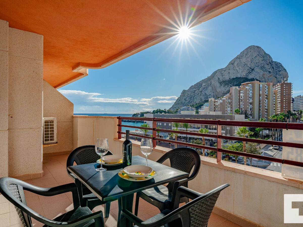 Appartement face à la mer à Calpe, 4 pers, terrasse vue baie - Photo 25
