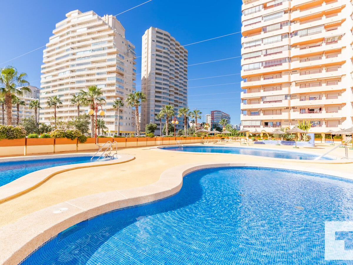 Appartement 4 pers. vue mer à Calp, piscine et terrasse - Photo 6