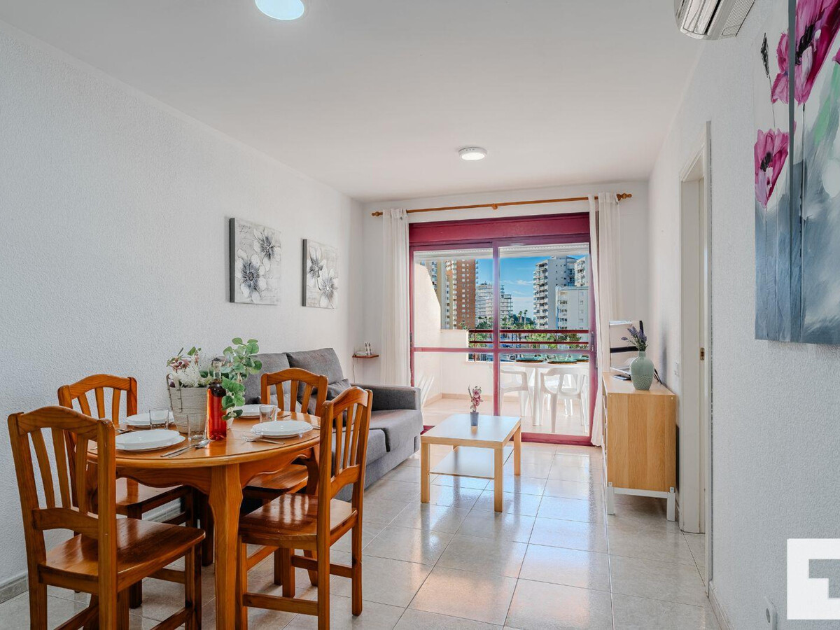 Appartement face à la plage à Calpe, terrasse vue mer - Photo 12