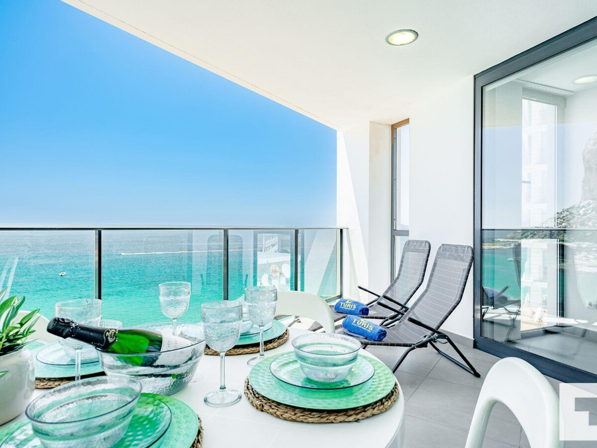 Appartement vue mer à Calp, 8e étage, piscine - Photo 8