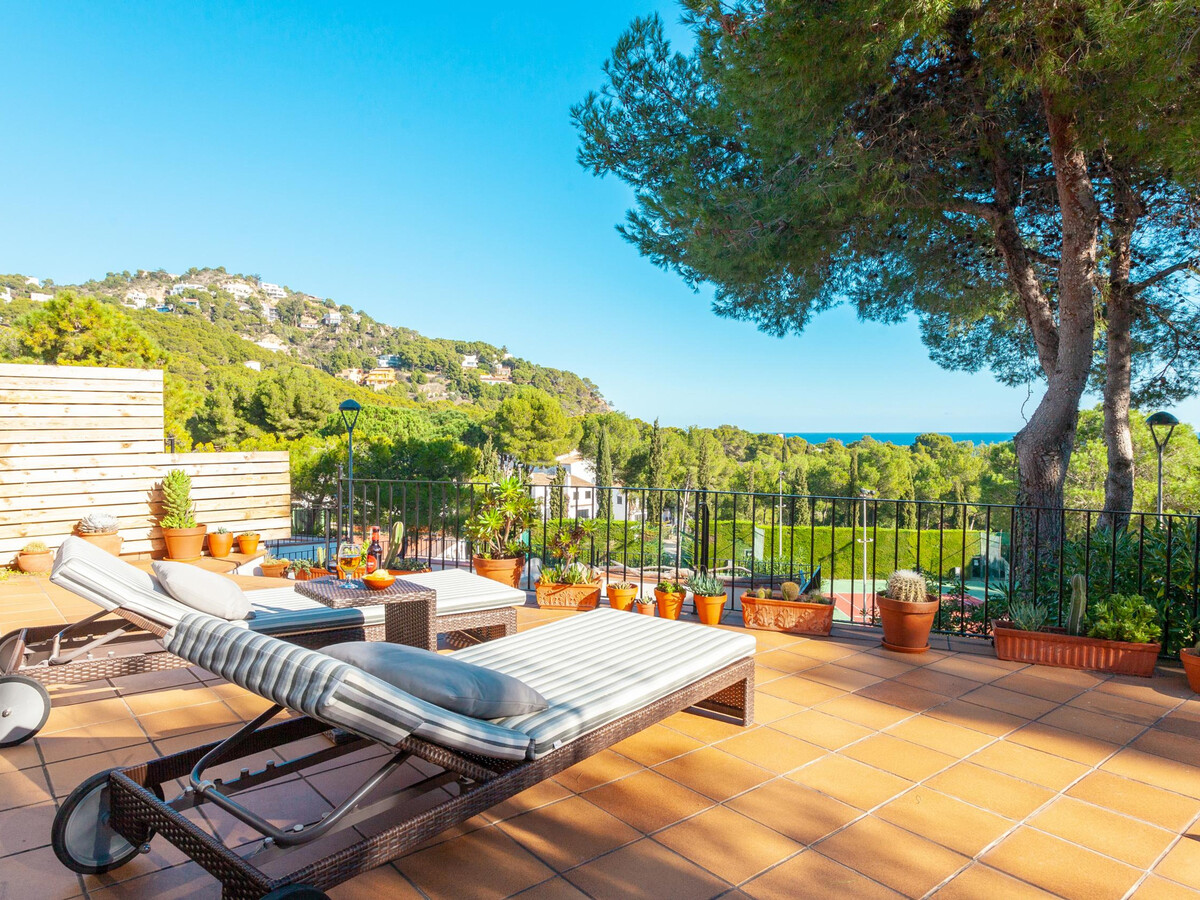 Maison Aigua Gelida : piscine, tennis et vue mer à Tamariu - Photo 8