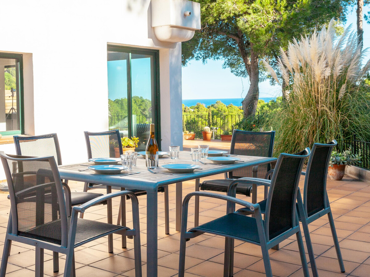 Maison Aigua Gelida : piscine, tennis et vue mer à Tamariu - Photo 9