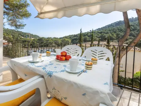 Location appartement à Tamariu, Appartement lumineux à Tamariu, plages à 600m, terrasse