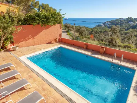 Villa à Tamariu avec Terrasse et Piscine Privée - Photo 1